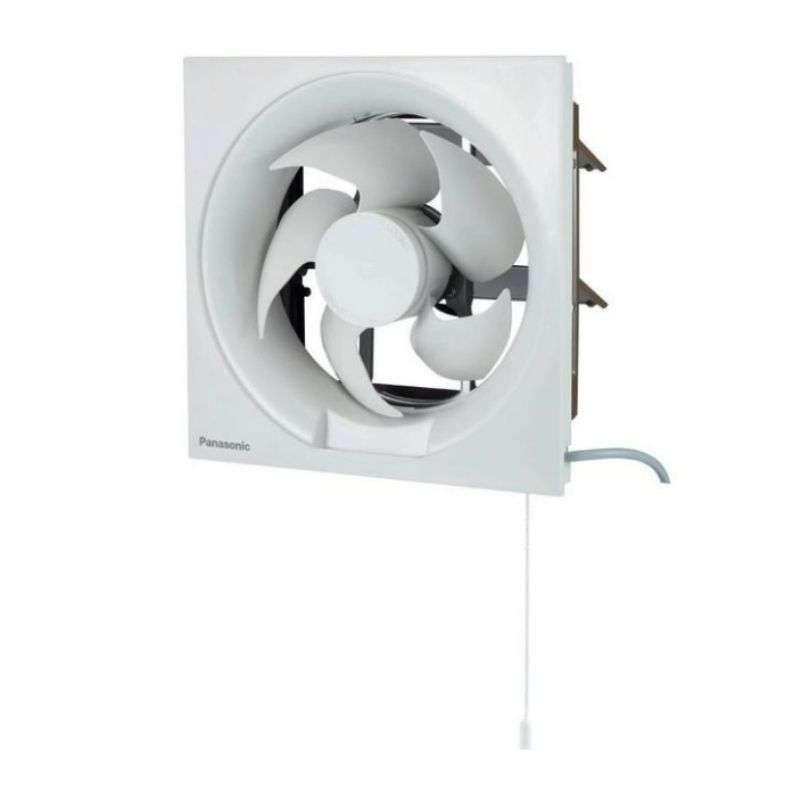 พัดลมระบายอากาศติดผนังชนิดกลับทิศทางลมได้ใบพัด 8 นิ้ว เปิด-ปิด โดยใช้เชือกกระตุก รุ่น FV-20RG106-1