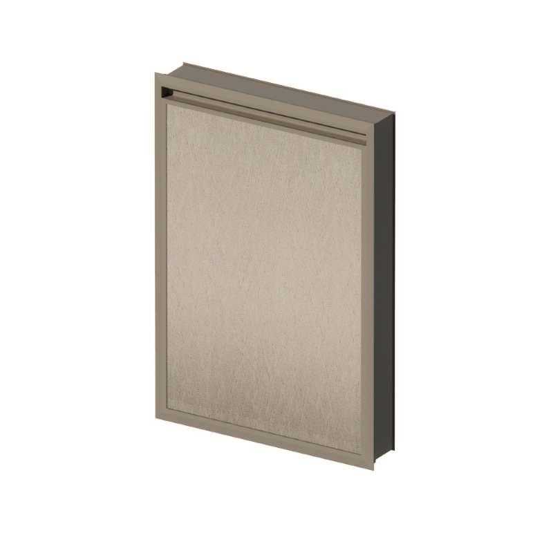 ตู้แขวนบานเปิดขวา รุ่น BRIX 40x60 ซม. สี METAL-1