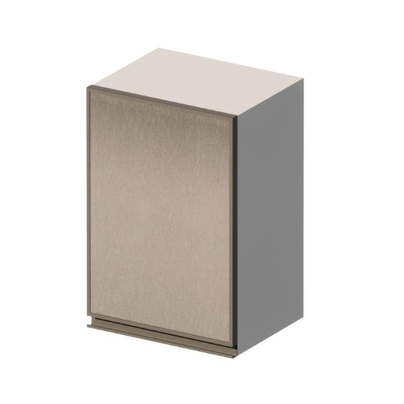 บานซิงค์เดี่ยวเปิดขวา รุ่น BRIX 40x60 ซม. สี METAL-1