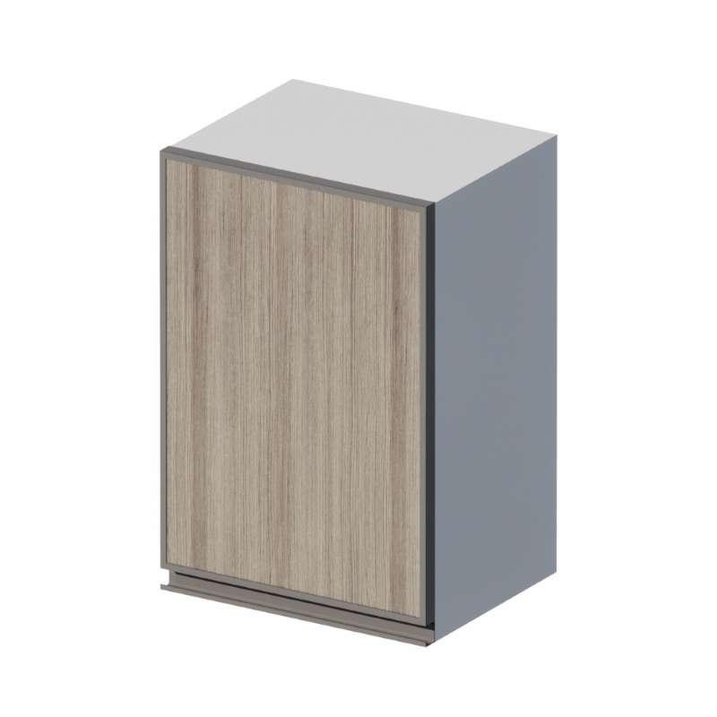 ตู้แขวนบานเปิดขวา รุ่น BRIX 40x60 ซม. สี OAK WOOD-1