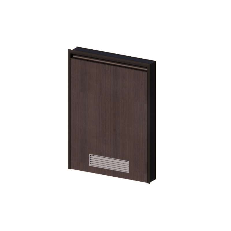 บานถังแก๊ส รุ่น MAXII 50x70 ซม. สี Rich Walnut-1