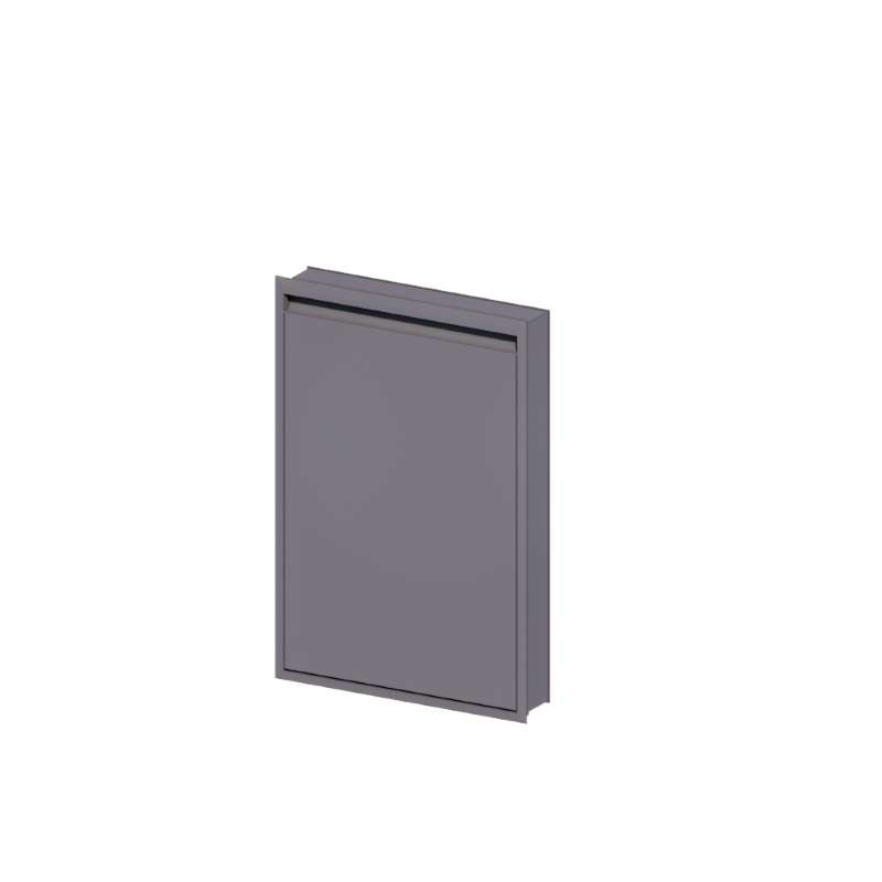บานซิงค์เดี่ยว MAXII 40x60 ซม. สี Titanium Grey-1