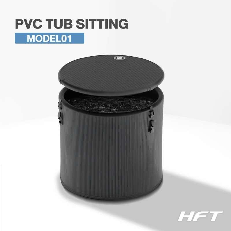 อ่างแช่น้ำแข็ง แบบนั่ง Ice Bath รุ่น PVC TUB SITTING 90x80cm - Homefittools-1