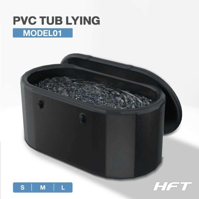อ่างแช่น้ำแข็ง ICE BATH TUBE แบบนอน รุ่น PVC Model Size M : 150x80x65 - Homefittools-1