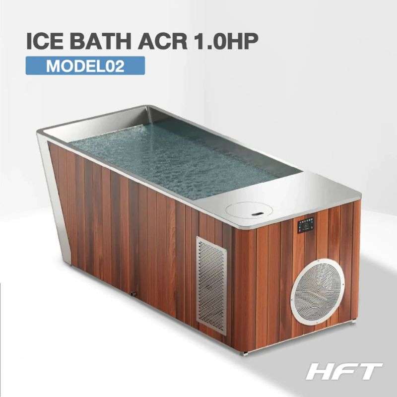 Ice Bath อ่างน้ำแข็ง ALL IN ONE MODEL พร้อมชิลเลอร์ ขนาด 1.0HP Stainless - Homefittools-1