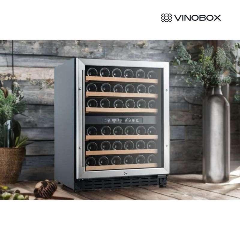 Vinobox ตู้แช่ไวน์ V50 GC 2T SS-1