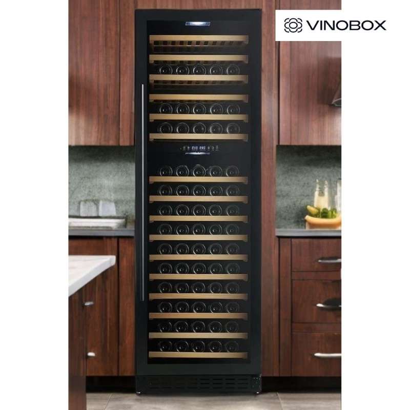 Vinobox ตู้แช่ไวน์ V168 GC 2T Full Glass Door-1