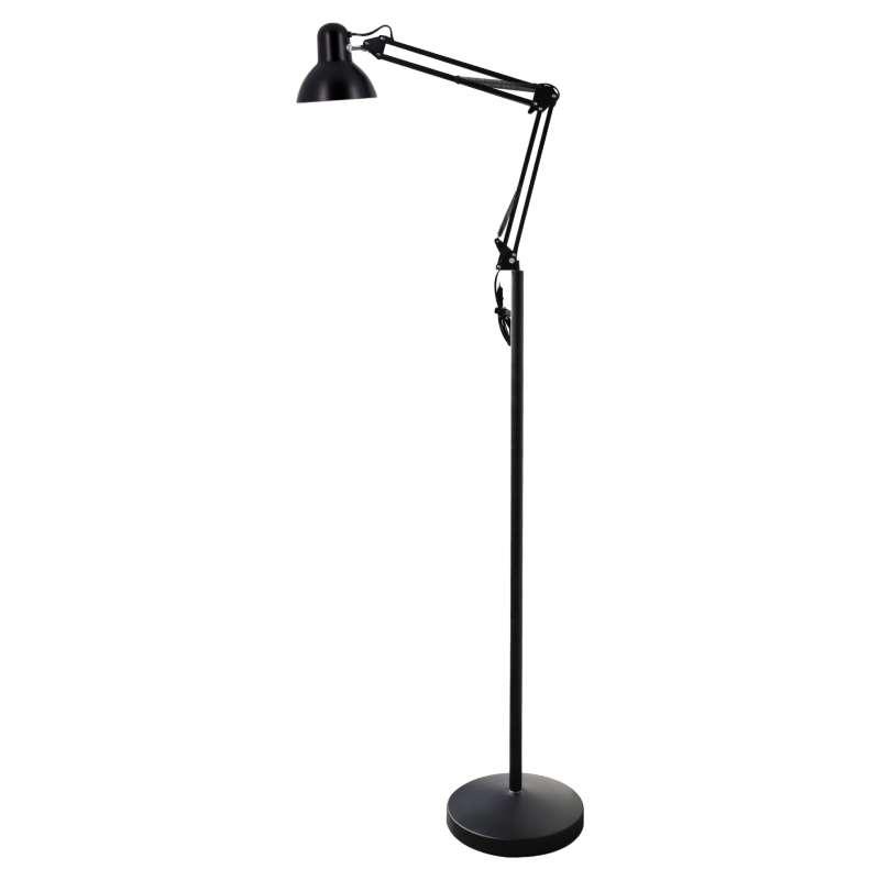 โคมไฟ TOSHINO ตั้งพื้น รุ่น DL-05  ขั้ว E27 (สีดำ ไม่แถมหลอดไฟ)-1