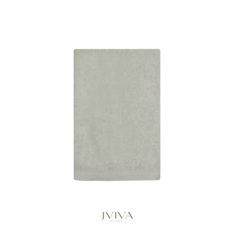 Jviva ผ้าขนหนูใยไผ่ 100% เช็ดผม (15x30นิ้ว) สีเขียว Green Sea Salt-1