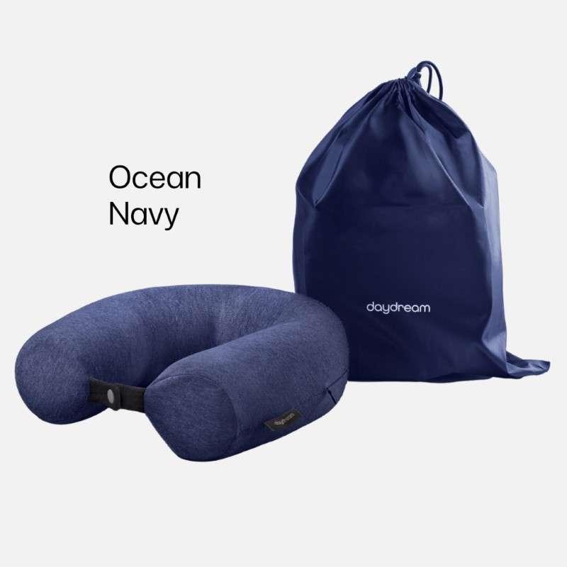 DayDream - Twist Neck Pillow หมอนรองคอบิดได้ (สี Ocean Navy - น้ำเงินกรมท่า)-1