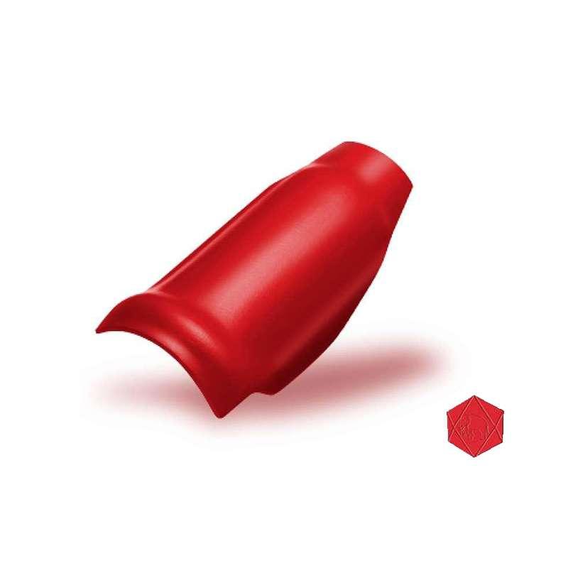 ครอบโค้งตะเข้ ไฟเบอร์ซีเมนต์ เอสซีจี รุ่นลอนคู่ สีแดงประกายมุก-1