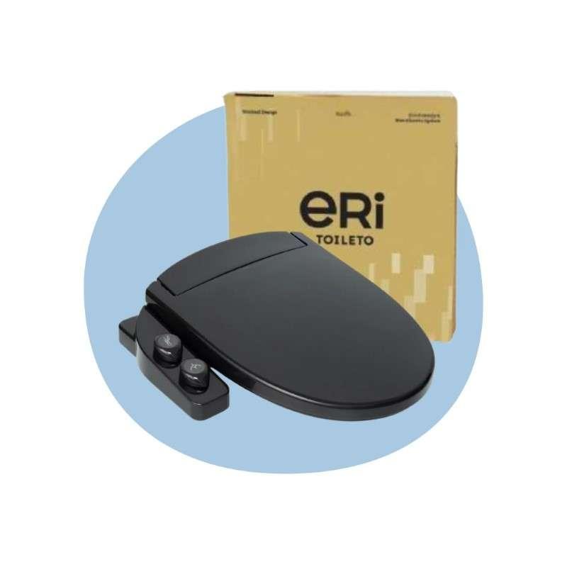 ERI Premium ฝารองนั่ง / ฝาชักโครก กึ่งอัตโนมัติไม่ใช้ไฟฟ้า สี MIDNIGHT [Recycle] -1