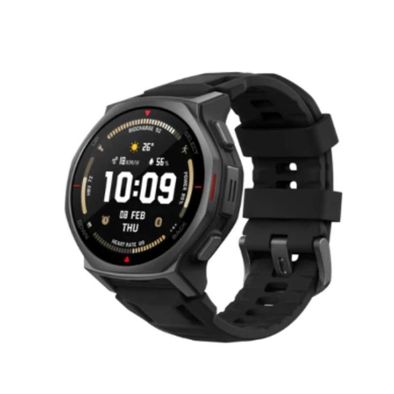 นาฬิกาสมาร์ทวอทช์ สำหรับออกกำลัง Amazfit รุ่น T-Rex 3 Pro 44mm สี Tactical Black-1
