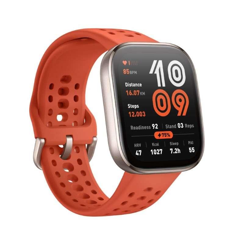 นาฬิกา Smart watch สำหรับออกกำลังกาย Amazfit รุ่น Bip 6 (Red)-1