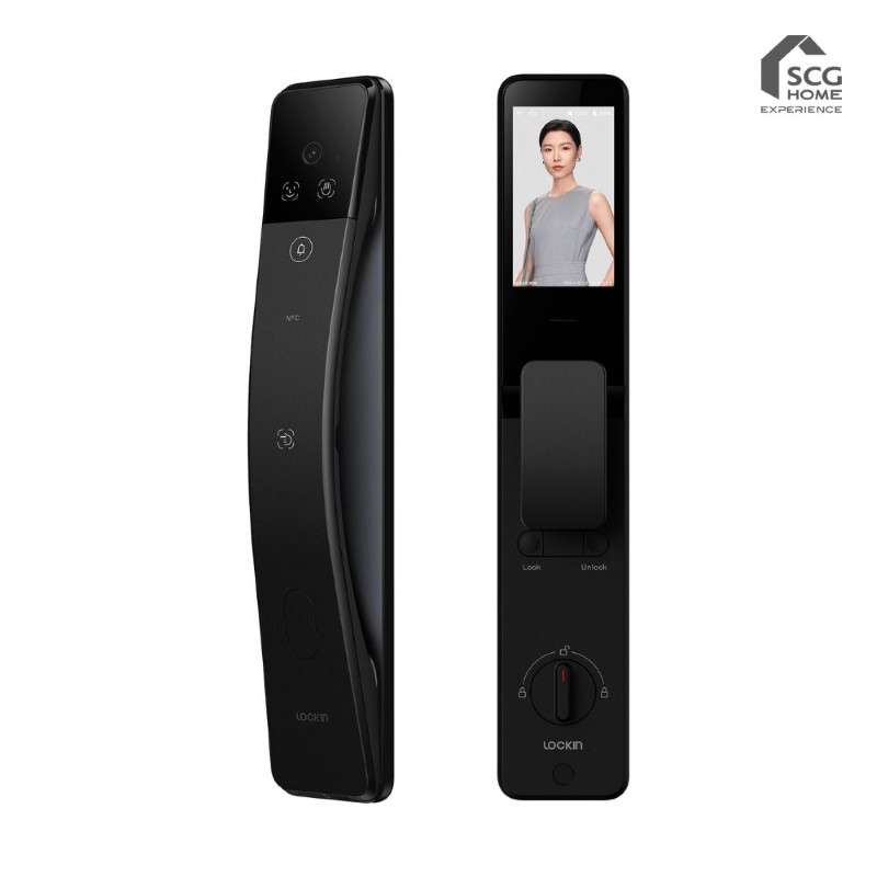 กลอนประตูดิจิตอล Lockin S6 MAX Black-1