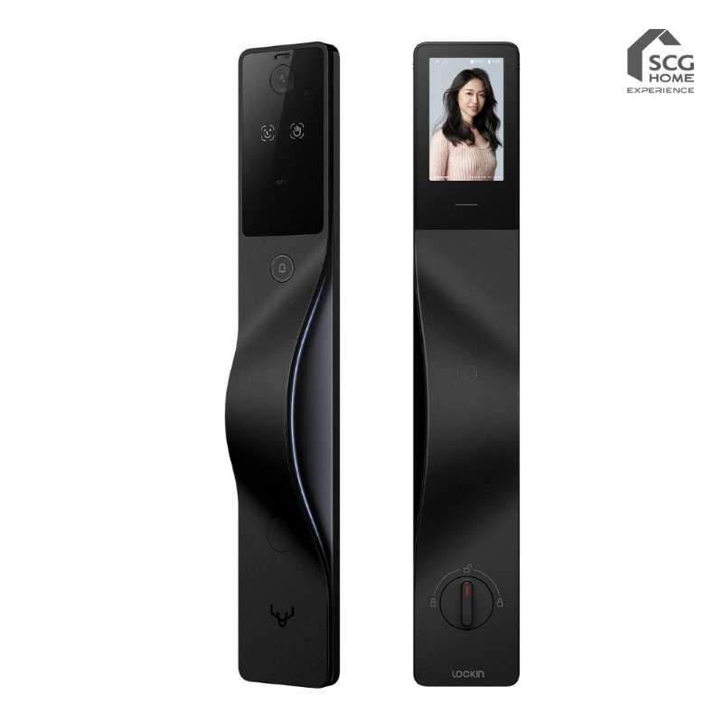 กลอนประตูดิจิตอล Lockin V5 MAX Dummy Black Right-1