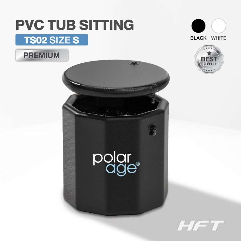 อ่าง Ice Bath รุ่น PVC TUB SITTING MODEL02 S (90x80cm.) 300ลิตร - Homefittools-1