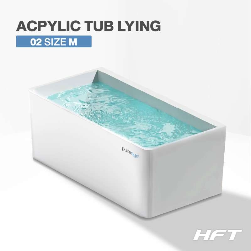 อ่าง Ice Bath รุ่น Acrylic TUB LYING MODEL02 M (160x80x60cm.) 250ลิตร - Homefittools-1