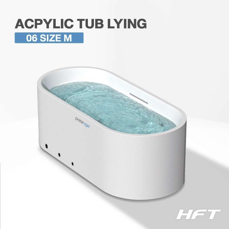อ่าง Ice Bath รุ่น Acrylic TUB LYING MODEL06 M (150x75x56cm.) 260ลิตร - Homefittools-1