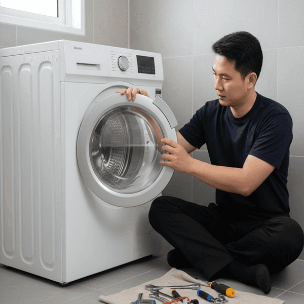 บริการติดตั้งเครื่องอบผ้า 5-11 Kg. (รวมอุปกรณ์ติดตั้ง) (เมื่อซื้อพร้อมสินค้า)-1