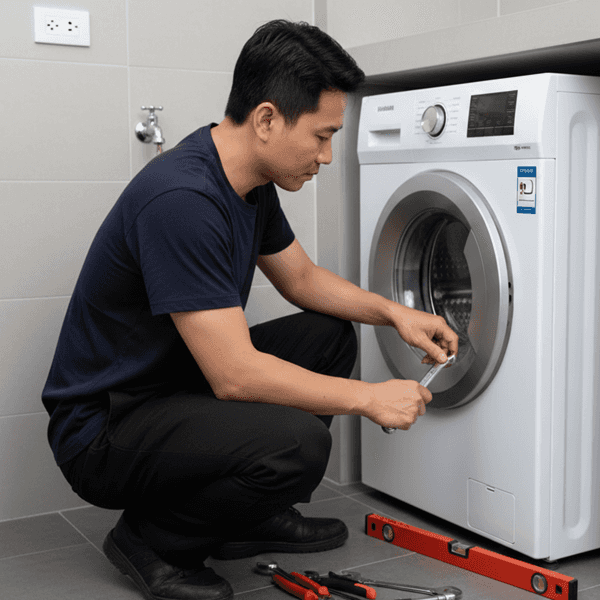 บริการติดตั้งเครื่องซักผ้า ฝาบน/ฝาหน้า ไม่เกิน 11 Kg.(รวมอุปกรณ์ติดตั้ง)(เมื่อซื้อพร้อมสินค้า)-1