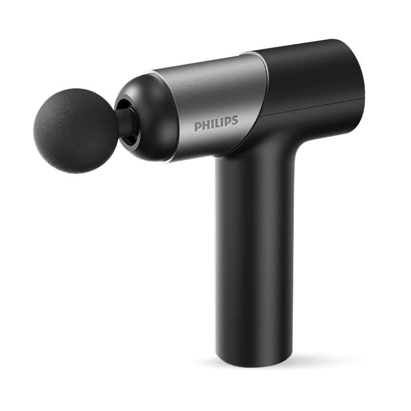Philips Massage Gun เครื่องนวดมือถือ Fascia Gun ปืนนวดไฟฟ้า นวดกล้ามเนื้อที่นวดไฟฟ้า ปืนนวด PPM7323-1
