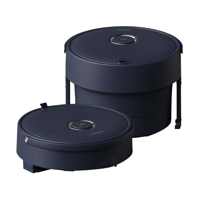 Philips เครื่องนวดฝ่าเท้า อ่างสปาเท้า Foot Bath อ่างแช่เท้า นวดฝ่าเท้า พับเก็บได้ PPM6501-1