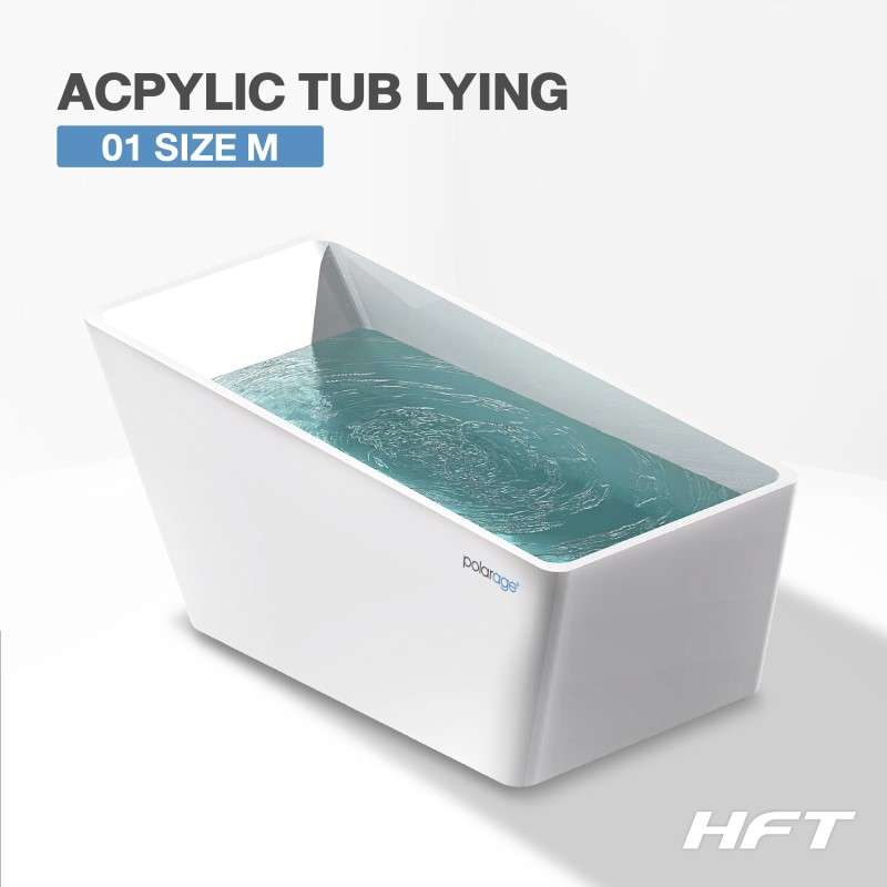 อ่าง Ice Bath รุ่น Acrylic TUB LYING MODEL01 M (160x80x68cm.) 250ลิตร - Homefittools-1