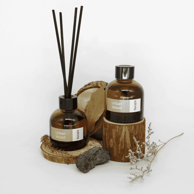 ก้านไม้หอม KRYN Urban Wood ขนาด 100 ml. (กลิ่นไม้หอม)-1