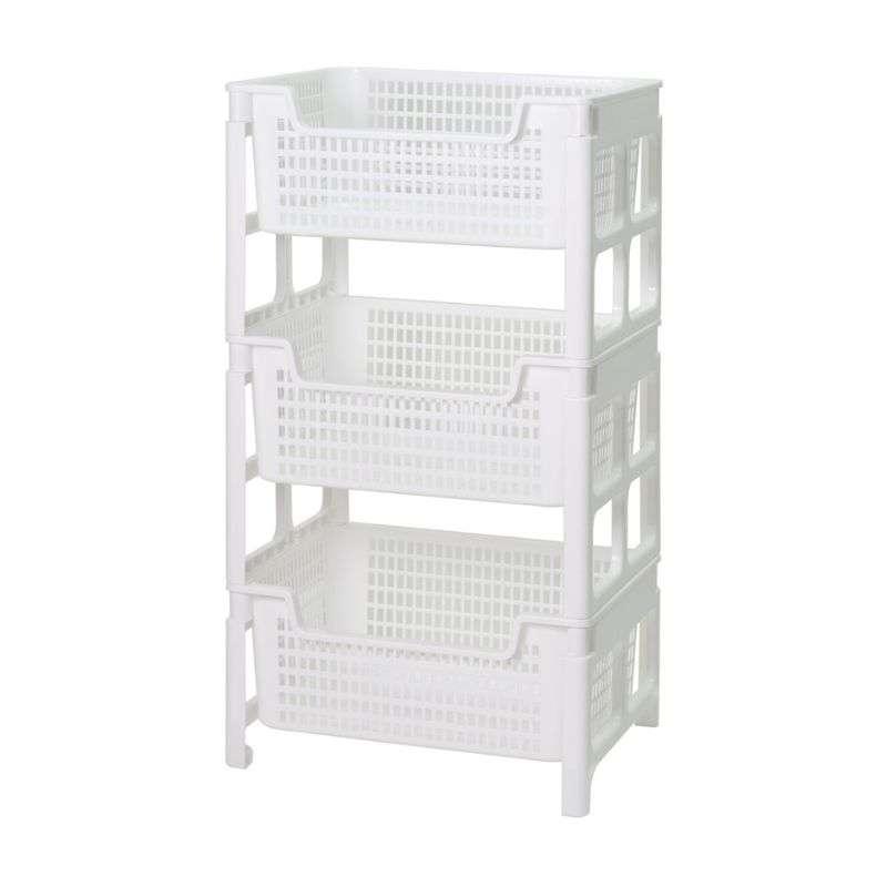 ชั้นวางของ SNOWY M 3 ชั้น รุ่น 1030M-3 สีขาว HOME CHOICE-1