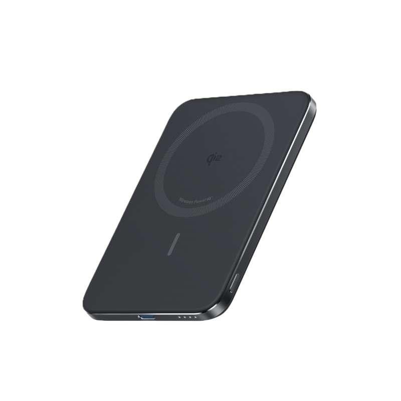 พาวเวอร์แบงค์แม่เหล็ก Anker A1665H11 PowerBank Slim 5KmAh BK-1