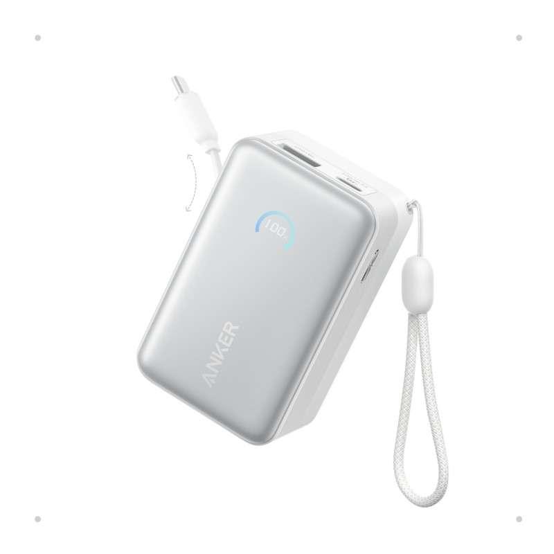 พาวเวอร์แบงค์พร้อมสายชาร์จ Anker A1638H21 PWBw/TC 10KmAh 45W WH-1