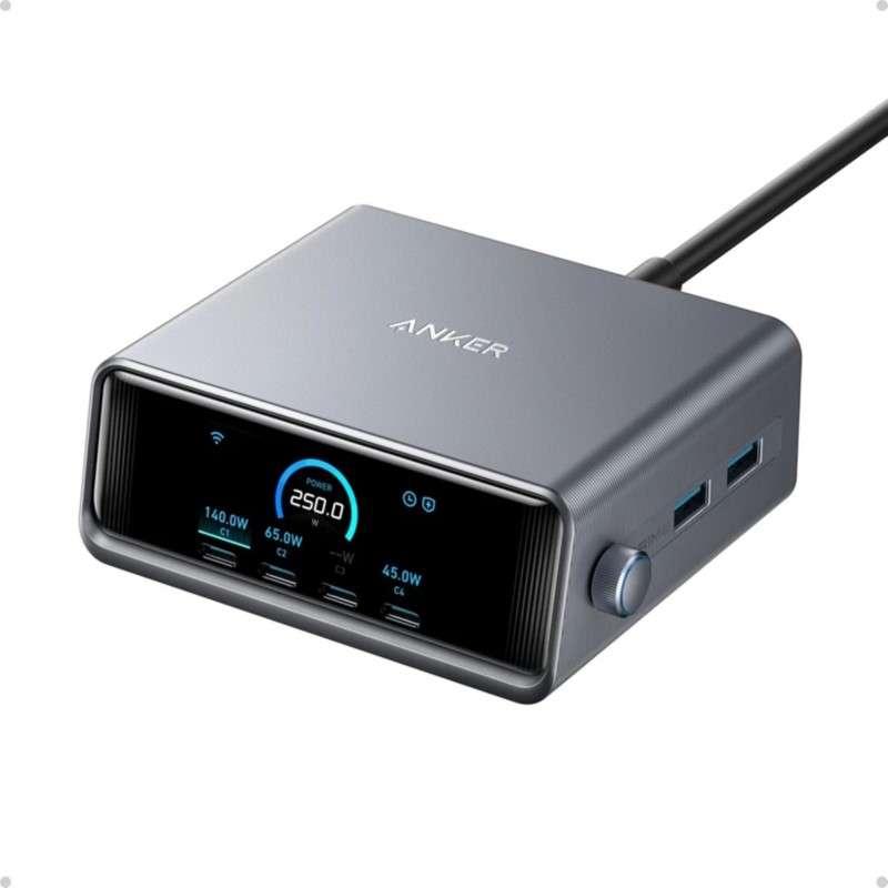 สายปลั๊กไฟสำหรับ Desktop Anker A2345 Prime 250WGaN DesktopCharger-1