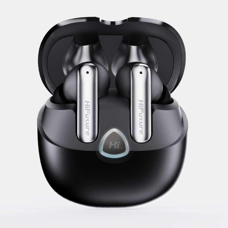 หูฟังไร้สายแบบ Earbuds HiFuture รุ่น SonicAir (Black)-1