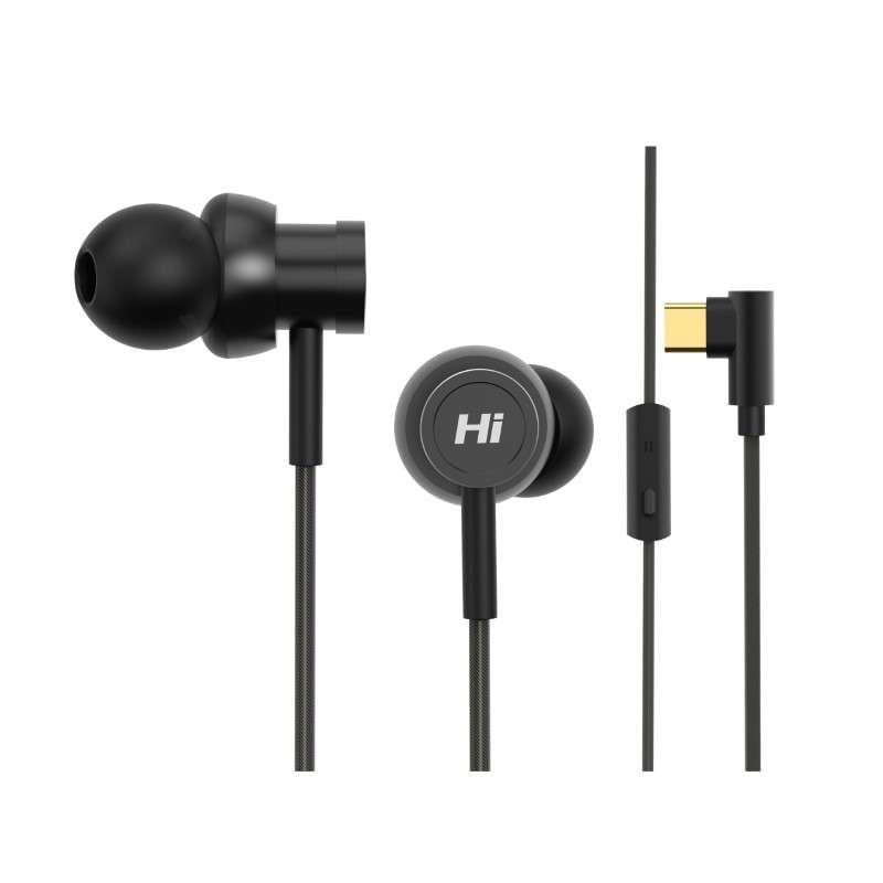 หูฟัง In -Ear แบบมีสาย HiFuture รุ่น Hi5 USB-C (Black)-1