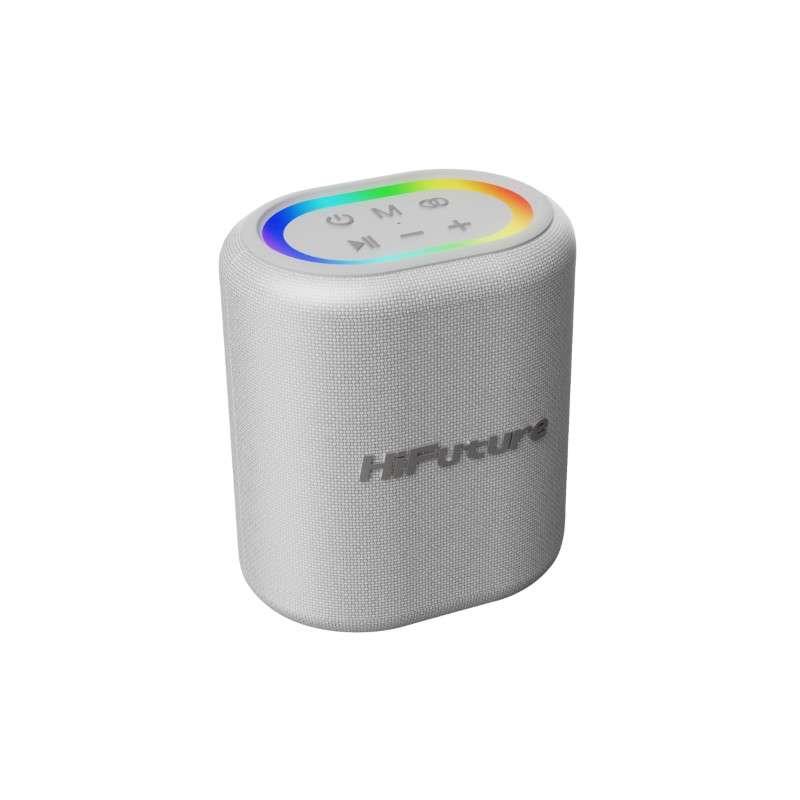 ลำโพงบูลทูธคาราโอเกะพกพา HiFuture รุ่น Vocalist  100 (Silver)-1