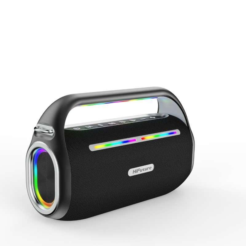 ลำโพงบูลทูธคาราโอเกะพกพา HiFuture รุ่น MUSICBOX 100 (Black)-1