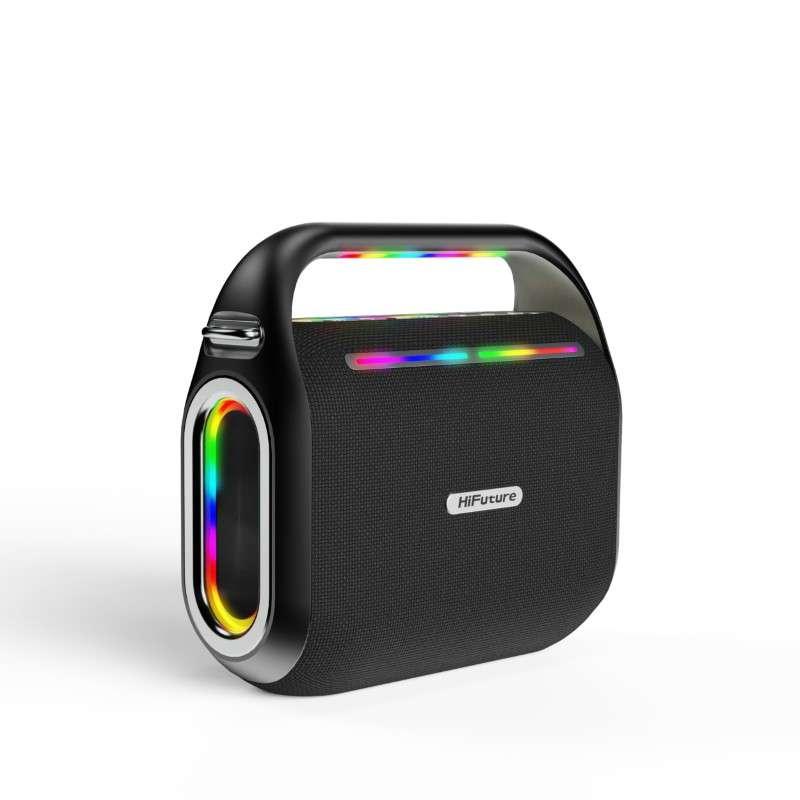ลำโพงบูลทูธคาราโอเกะพกพา HiFuture รุ่น MUSICBOX 200 (Black)-1