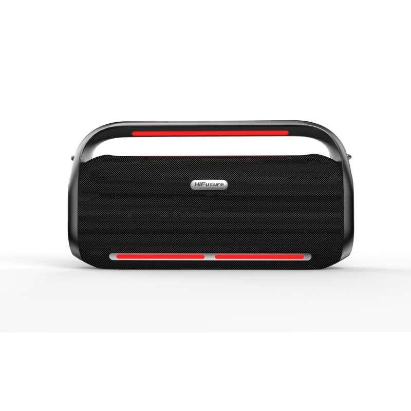 ลำโพงบูลทูธคาราโอเกะพกพา HiFuture รุ่น MUSICBOX 300 (Black)-1