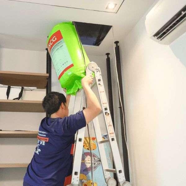 ค่าสำรวจบริการติดตั้งฉนวนกันความร้อน สำหรับพนักงาน SCG-1