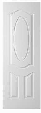 ประตูUPVC UNIX Super+ UP3C 80x200 ขาว มจ-1