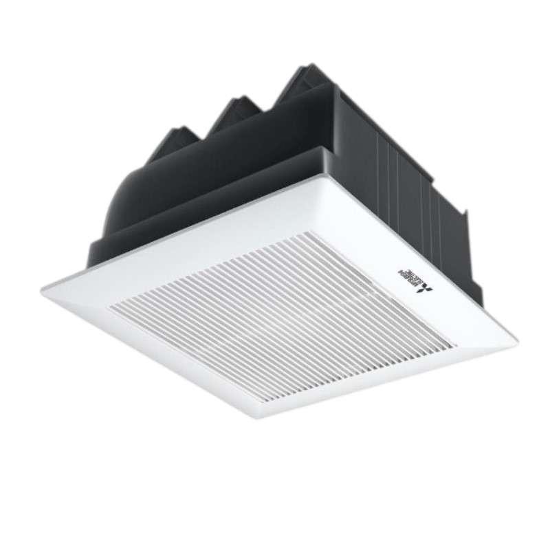 พัดลมดูดอากาศแบบฝังฝ้า Mitsubishi Electric ขนาด 8 นิ้ว สีขาว มีชัตเตอร์เปิด-ปิดอัตโนมัติ-1
