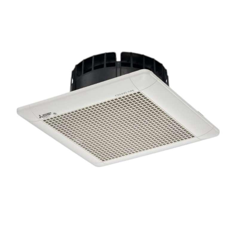 พัดลมดูดอากาศแบบฝังฝ้า Mitsubishi Electric ขนาด 8 นิ้ว สีขาว-1
