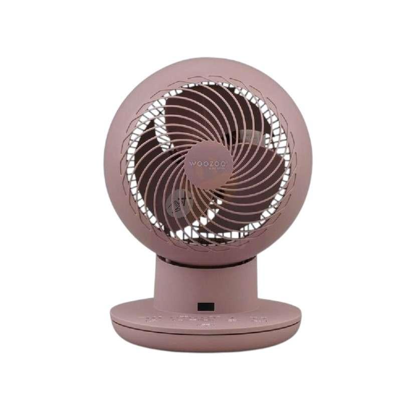 พัดลมหมุนเวียนอากาศ พัดลมตั้งโต๊ะ IRIS OHYAMA WOOZOO รุ่น KCF-SDS15T สีชมพู-1