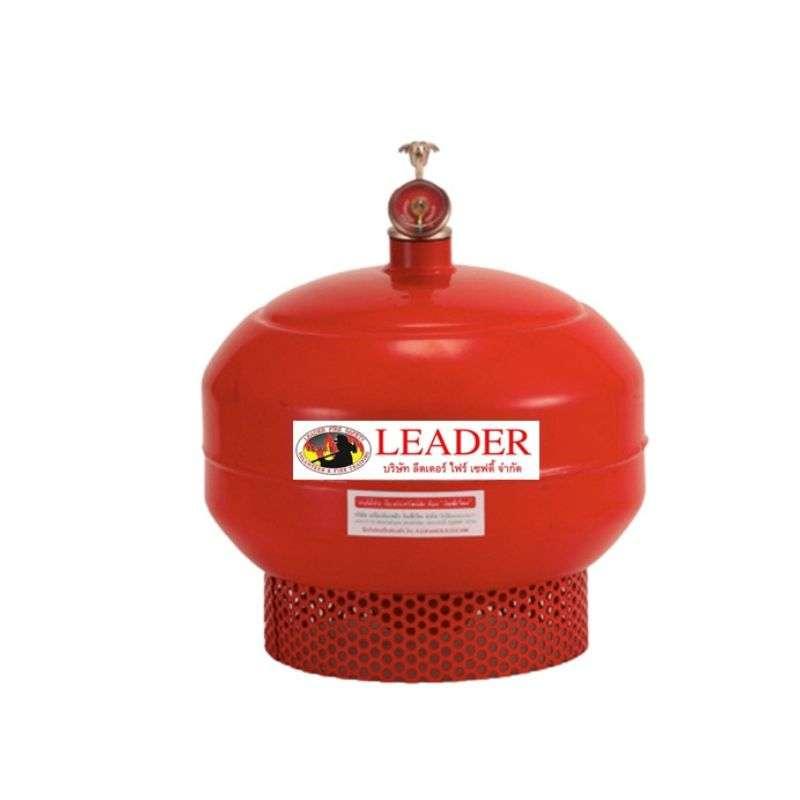 เครื่องดับเพลิงแบบฉีดอัตโนมัติ LEADER ขนาด 10 ปอนด์ (ถังแดง) (มีเกย์วัดแรงดัน)-1