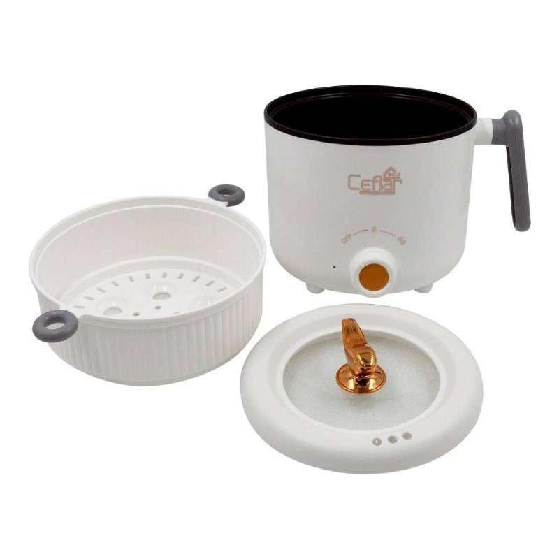 CEFLAR หม้อไฟฟ้าอเนกประสงค์ หม้อไฟฟ้ามินิ 1L รุ่น CG-08-1