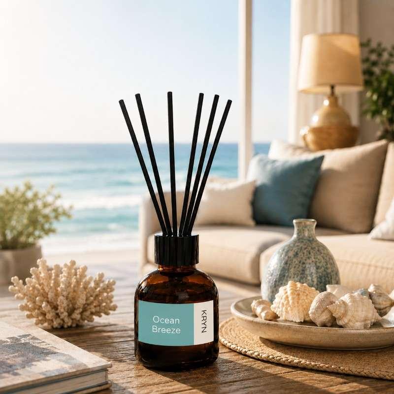 ก้านไม้หอม KRYN กลิ่น Ocean Breeze ขนาด 100 ml. (กลิ่นอายทะเล)-1
