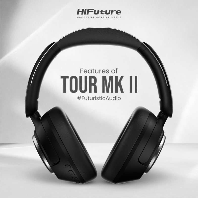 หูฟังแบบครอบหู HiFuture TourMK II (Off-White)-1
