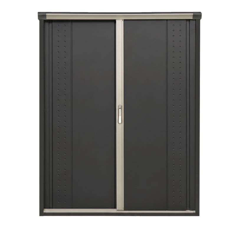 ตู้เก็บของกลางแจ้ง TAKUBO GPY155A TALL SPACE สี IVORY BLACK ไม่รวมติดตั้ง-1