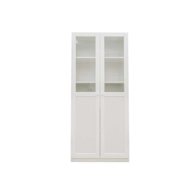 ตู้เก็บของ ขนาด 80 ซม. รุ่น GLAZIA สีขาว-1